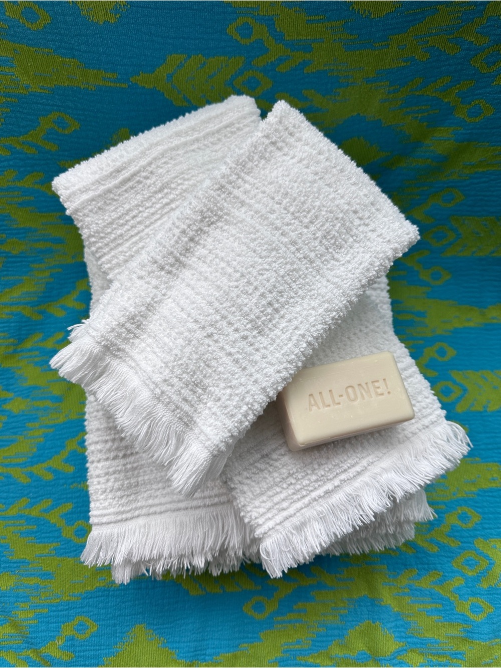 NWT BIANCA 6 piece Bath Towel Set Luxury 100% Cotton, Made in Portugal